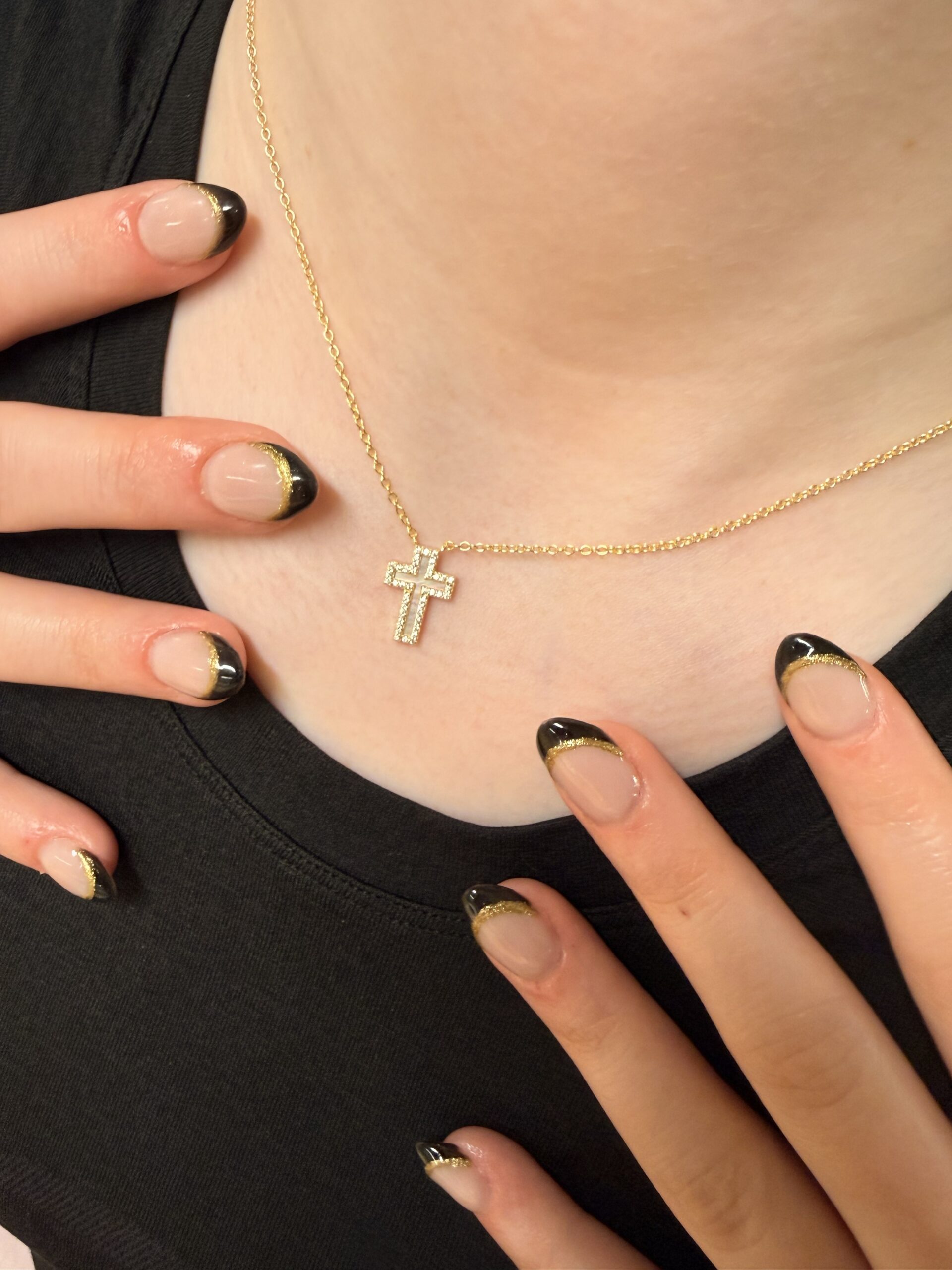 Kenzie's black and gold