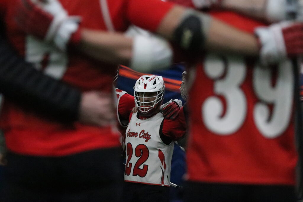 Grove City Men's lacrosse  scrimmage