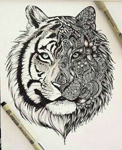 Zentangle art found on Pinterest