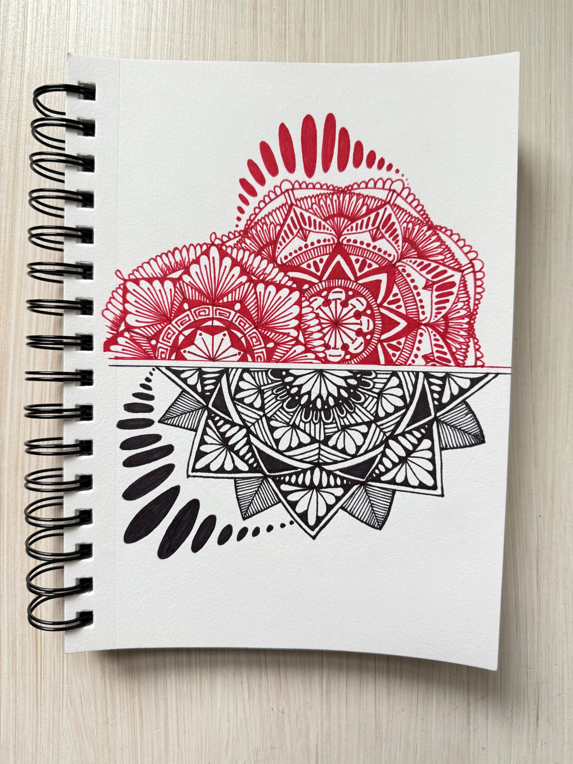 Zentangle art by Lexi Orlando
