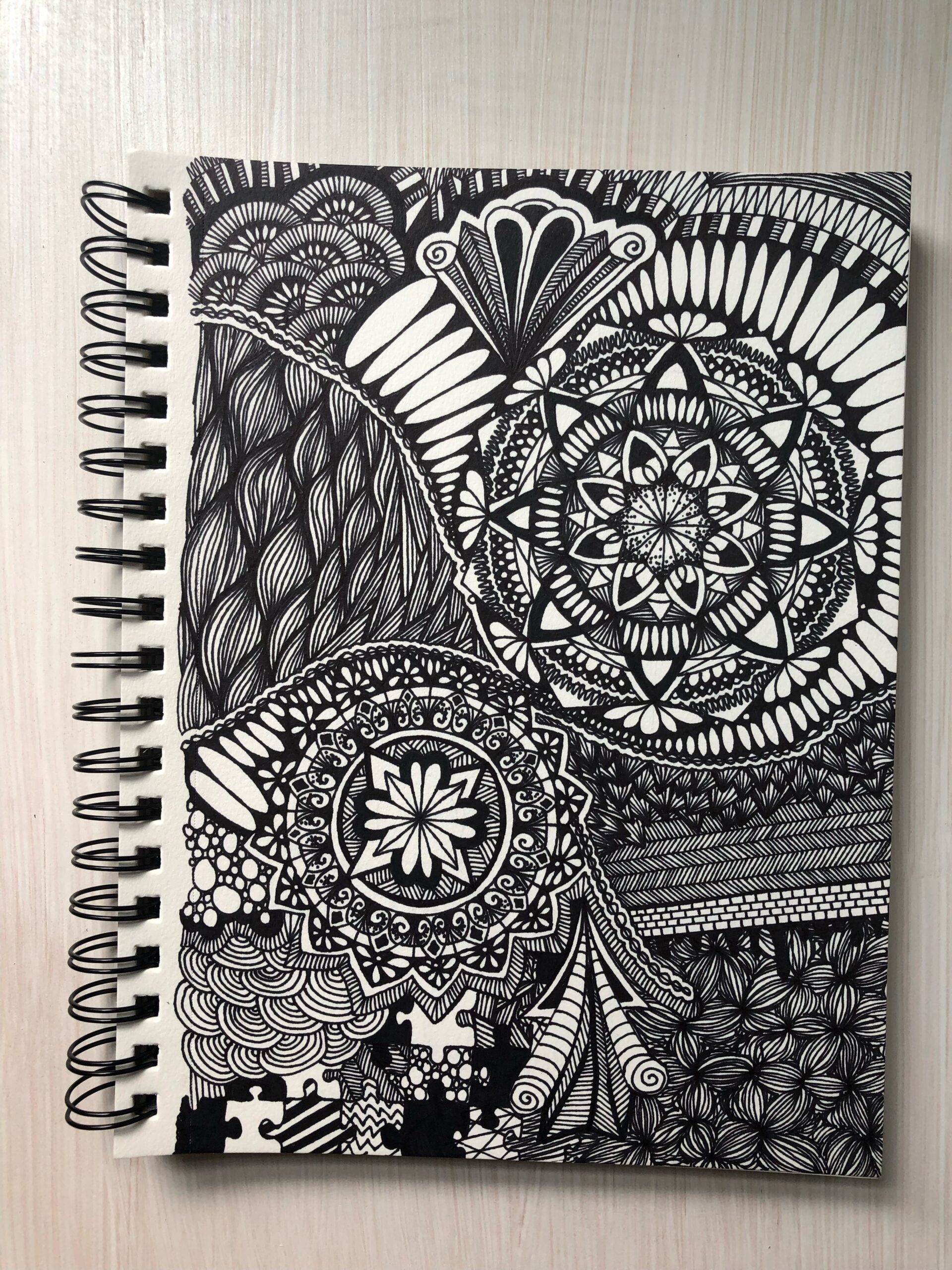 Zentangle Abstract by Lexi Orlando