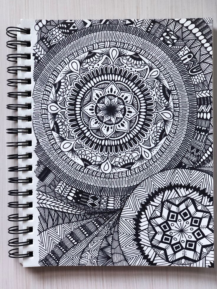 Zentangle Abstract made by Lexi Orlando
