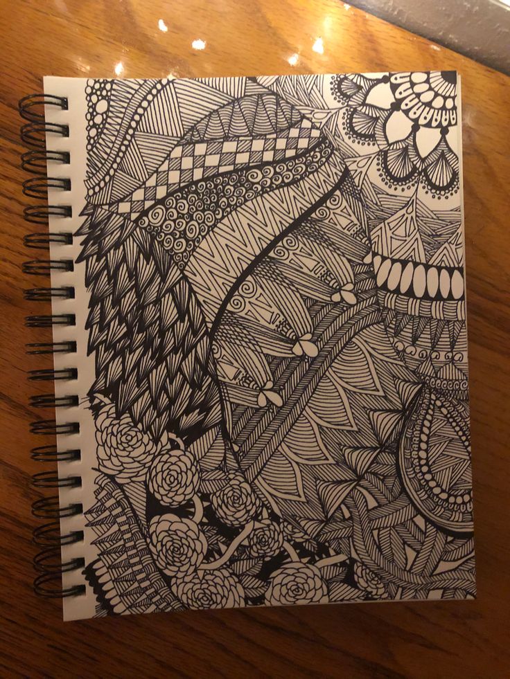 Lexi Orlando zentangle artwork